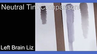 [Watercolor Paint Comparisons] - Neutral Tint