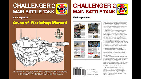 Challenger 2 Main Battle Tank Manual