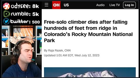 ...Just To Be The Girl Who Falls 500 Feet And Dies In The National Park
