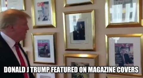Donald J Trump Awards and Magazine Covers