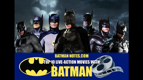 Top 10 Live-Action Batman Movies