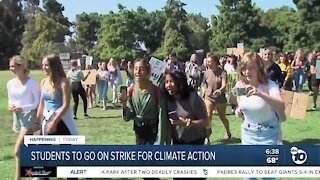 San Diego students go on strike for climate action