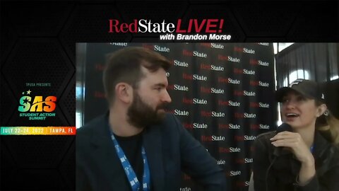Brandon Morse interviews Paige Roux at SAS 2022