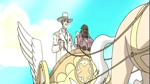 (mirror) Uncle Ruckus & Reagan in White Heaven --- Boondocks