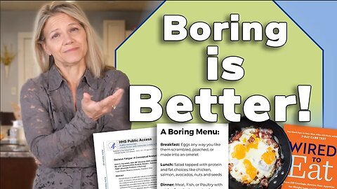 Boring is Better! A Novel Weight Loss Approach When Nothing Else Works