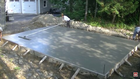 DIY Concrete Foundation for a Garage or Shed (With Curb Wall!)