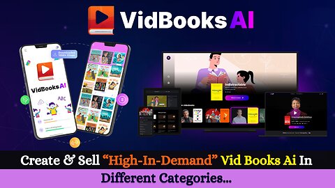 VidBooks AI Review 2024 – Review & Bonuses