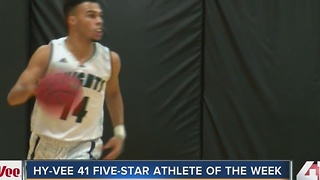 Hy-Vee 41 Five-Star Athlete of the Week: Barstow's Jacob Gilyard