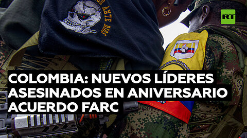 Nuevos líderes asesinados en Colombia en el 7.º aniversario de la firma de acuerdo con las FARC