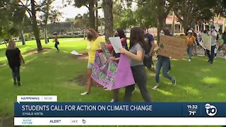 San Deigo students hold climate strike walkouts, demonstrations