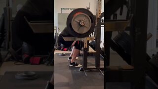 Squatting 385lbs with bands