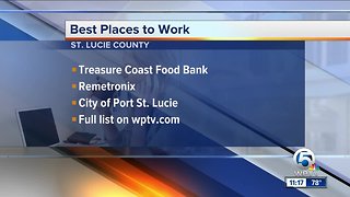 City of Port St. Lucie honored as a 2018 Best Place to Work