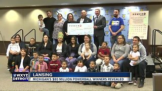 Michigan's $80 million Powerball winners revealed