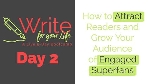 How to Attract Readers and Grow Your Audience of Engaged Superfans