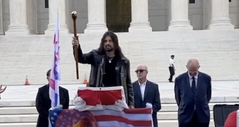 The Sign of the Scroll: Robin Bullock and Timothy Dixon. Supreme Court Pro-Life Rally.