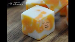 The Ultimate Donald Trump Cheese Cube Meme! 🧀