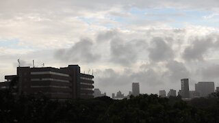 SOUTH AFRICA - Durban - Clouds gathering over the Durban CBD (Videos) (zPV)