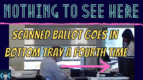 Same batch of ballots scanned FIVE TIMES in Fulton, GA