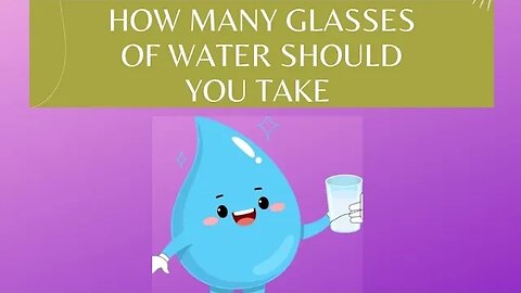 How many water glasses should you take in winter? @DrEricBergDC
