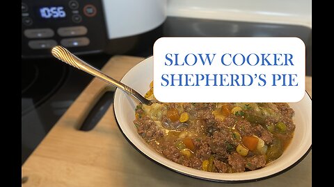 SLOW COOKER SHEPHERD'S PIE | SO DELICIOUS!