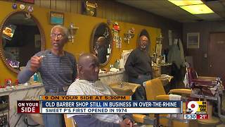 Sweet P's barber shop going strong after 43 years