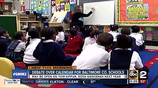 Baltimore Co. schools consider opening on Jewish holidays
