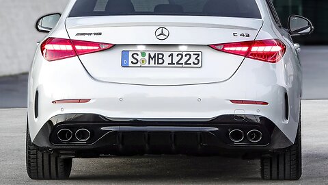 2023 MERCEDES-AMG C43 4MATIC – Sound, Interior and Design Details