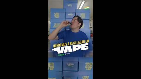 Entrega de mais de 8.500 petições na ANVISA pedindo a regulamentação do vape no Brasil