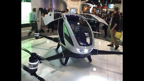 eHang AAV Manned Flight Tests