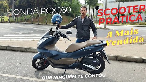 Honda PCX 160 DLX ABS A Scooter Pratica e segura e a mais vendida do brasil #pcx160abs #pcx #honda