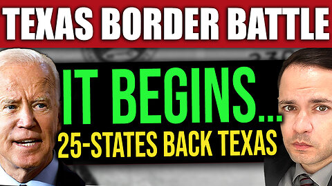 IT BEGINS… Texas Border Battle (Texas Vs Biden Admin) Migrant Crisis & Federalizing National Guard