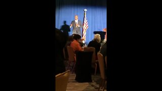 SENATOR TIM SCOTT : Live in Atlanta 9-15-22 at State GOP Dinner speaking on Herschel Walker etc