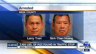 Mesa County deputies find 'just a little' marijuana in box truck: 3,100 pounds