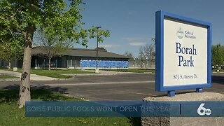 Boise public pools won't reopen this summer