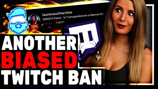 Lauren Southern BANNED By Twitch & Twitter Celebrates