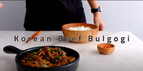 How to KOREAN STYLE BBQ BEEF
