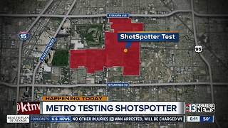 Police testing shotspotter today