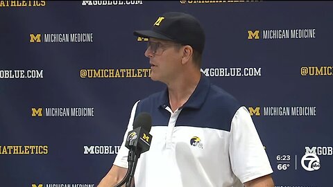 Jim Harbaugh: 'I can't comment' on NCAA committee statement