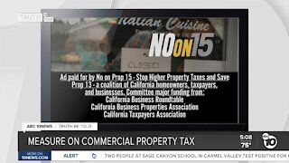 Truth be Told: A closer look at No on Prop. 15 ads