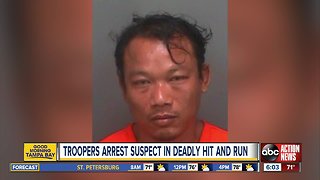 FHP troopers arrest suspect in deadly Pasco hit-and-run