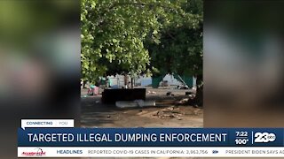 Targeted illegal dumping enforcement