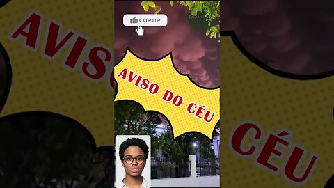 💫ESTRANHA NUVEM #nuvem #climatechange