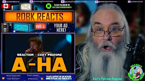 a-ha Reaction - Cosy Prisons (Live At Frognerparken) - First Time Hearing - Requested