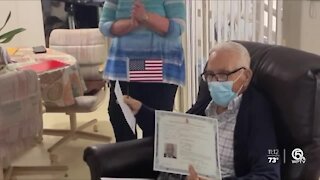 Elderly Stuart man becomes citizen after years-long wait