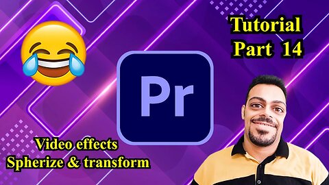 How to use spherize and transform in premiere pro (tutorial part 14)