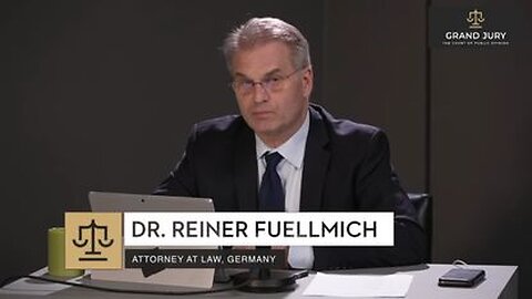 Reiner Füllmich: Grand Jury Case Overview and List of Expert Witnesses - (Feb 5, 2022)