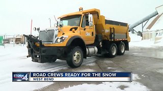 West Bend salt crew ready for snowfall