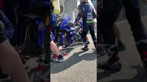 Fast enough? Best Yamaha R1M bike! Viral bike video! Fastest motorcycle pit stop!