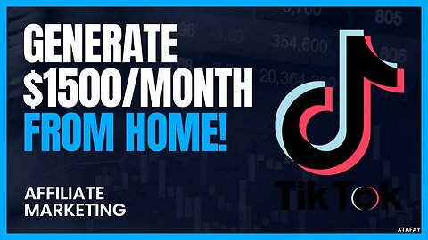 Generate $1500+ Monthly with TikTok & Music | Affiliate Marketing