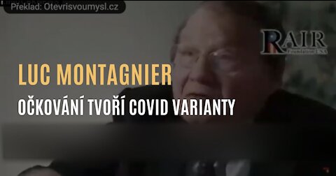 Držitel Nobelovy ceny Luc Montagnier: Očkování tvoří covid varianty